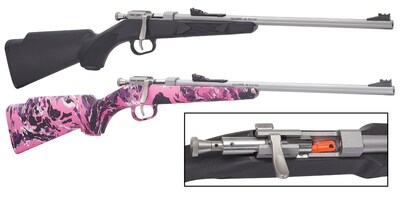 The updated Henry Mini Bolt Youth G2 features an integrated feed ramp in the receiver for an intuitive loading process.