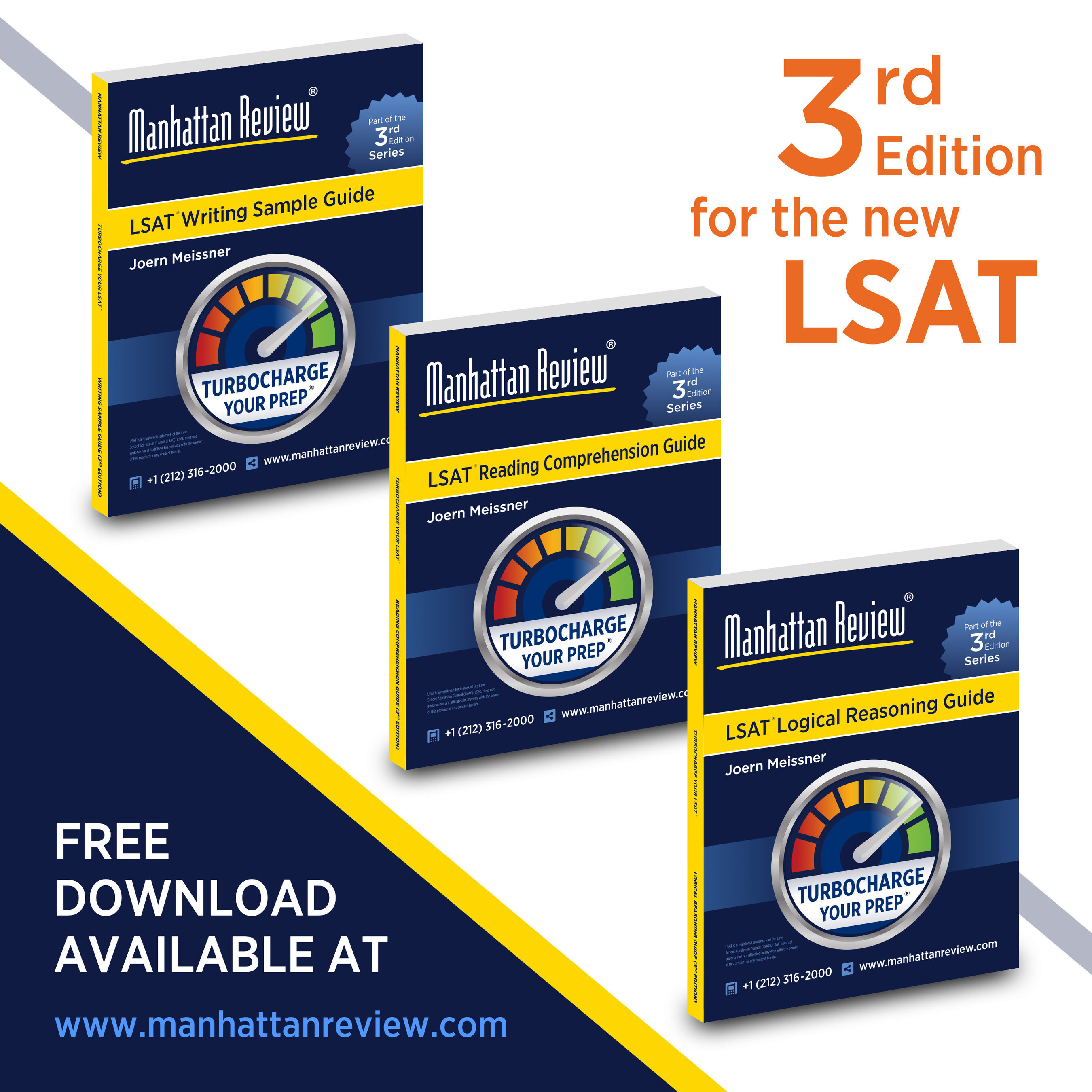Manhattan Review Releases Third Edition of Acclaimed LSAT Prep Book Series