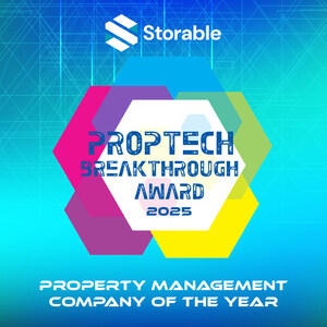 Storable Named "Property Management Company of the Year" By PropTech Breakthrough