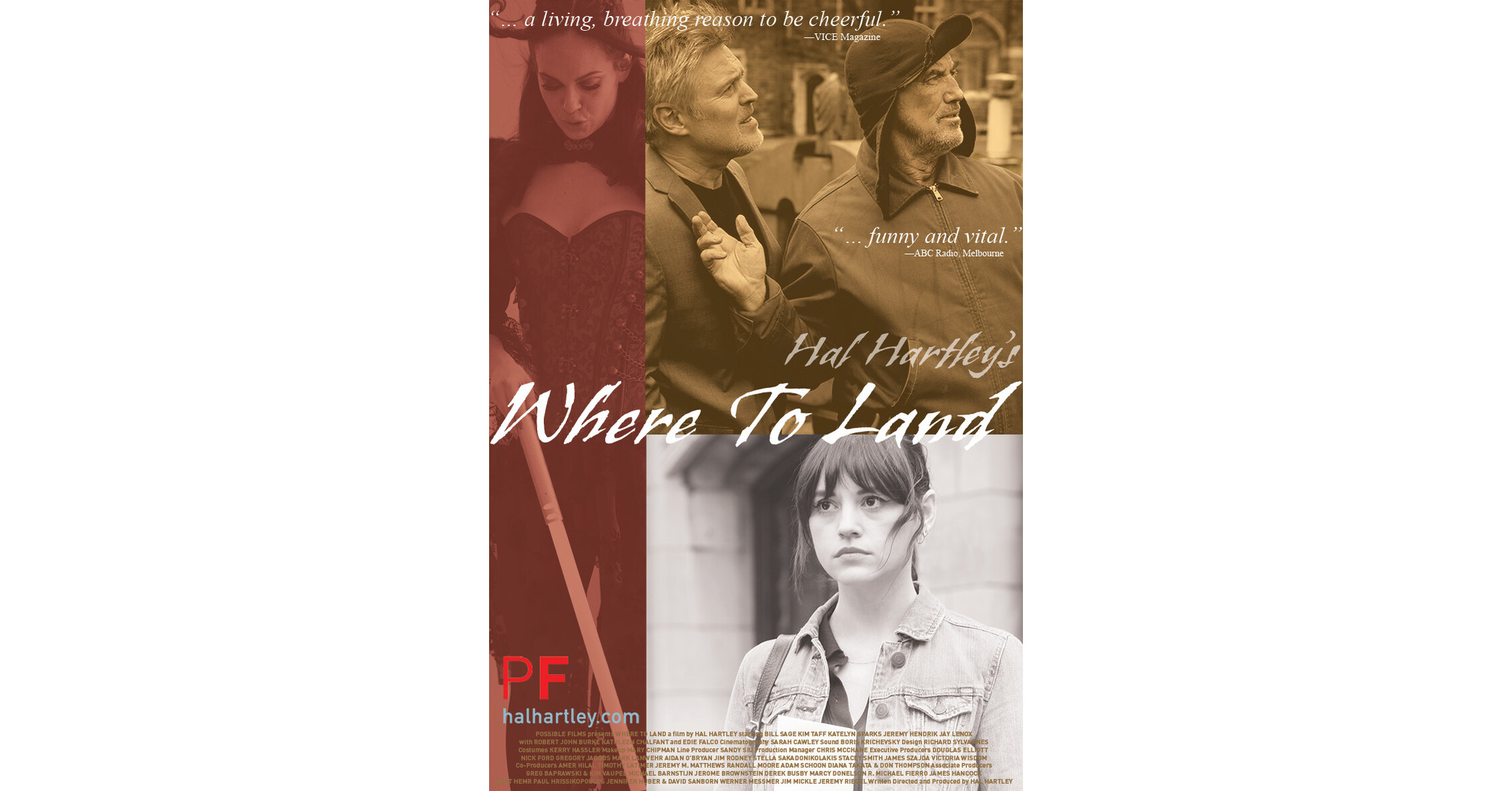 Hal Hartleys Where to Land, Feature Film, US Release