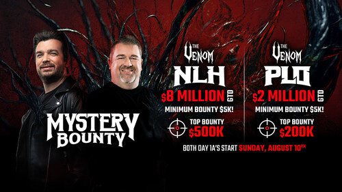 Three more Day 1 flights remain for the $8 Million NLH and $2 Million PLO events