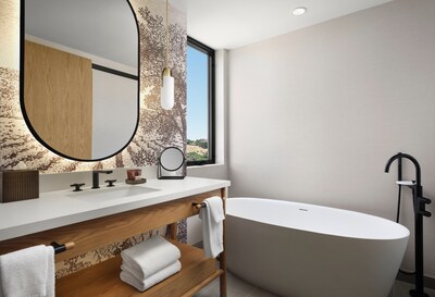 The Ava Hotel - King Suite Bathroom