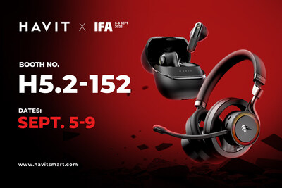 IFA Berlin 2025: HAVIT Debuts Next-Gen Sound Technologies, Redefining Audio Frontiers IFA Berlin 2025: HAVIT Debuts Next-Gen Sound Technologies, Redefining Audio Frontiers