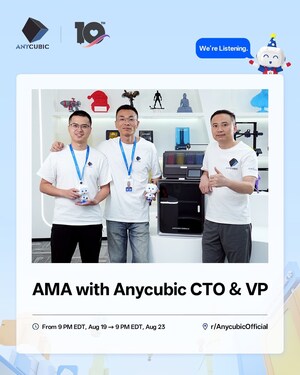 Anycubic at 10: A Decade Forged by Makers, Inspired by Users