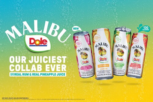 Malibu & Dole Ready-to-Drink Cocktails