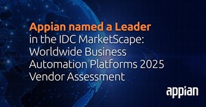 Appian Named a Leader in the IDC MarketScape: Worldwide Business Automation Platforms 2025 Vendor Assessment