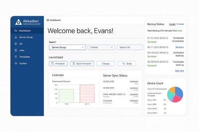 Akkadian Provisioning Manager delivers intuitive, automated provisioning for Cisco, Microsoft and Zoom at scale