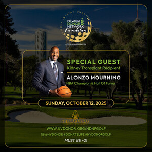 2025 Nevada Donor Network Foundation Golf Invitational Announces Alonzo Mourning As Special Guest