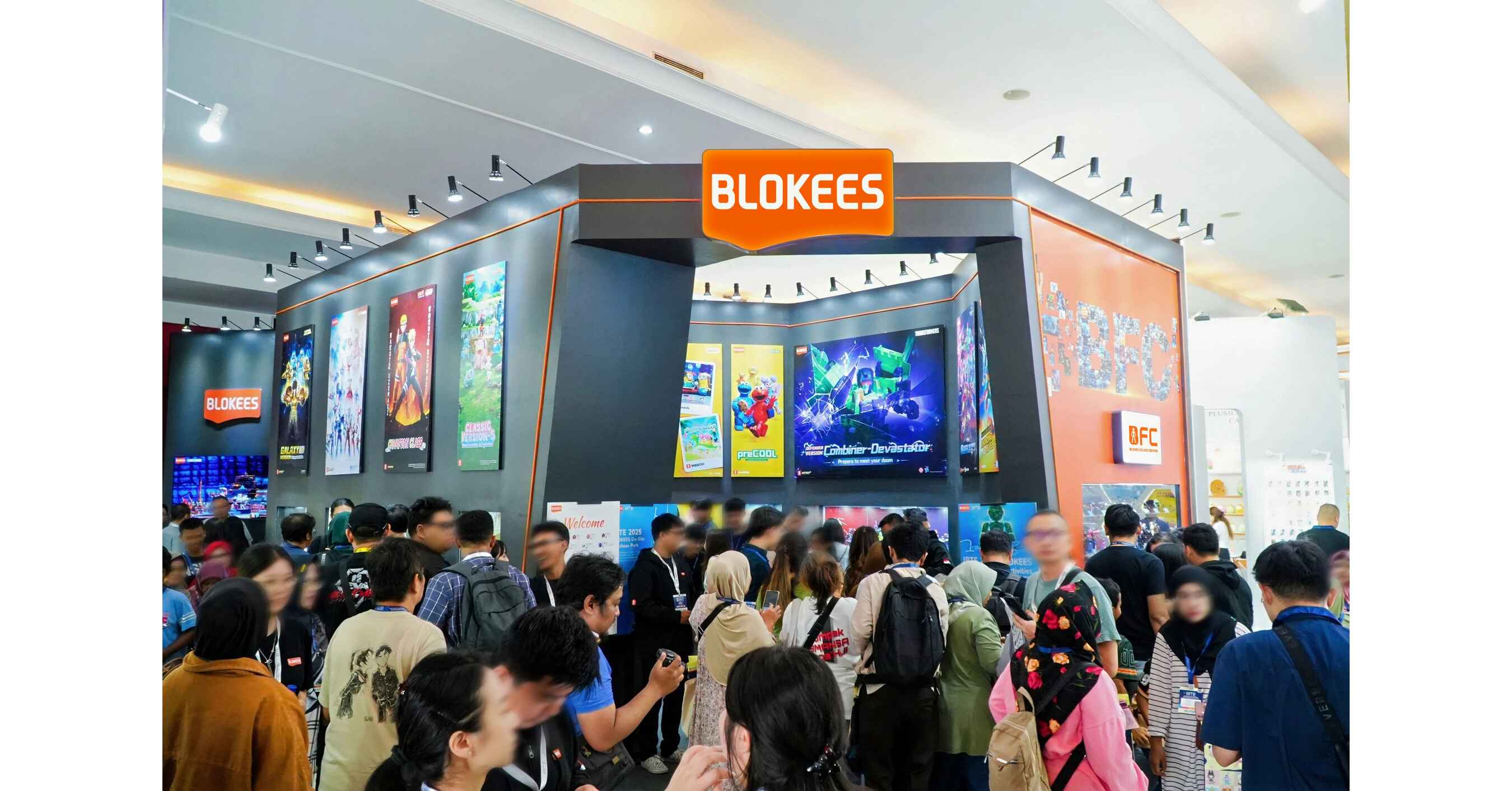 Debut Blokees di Indonesia International Toys Expo 2025, Pamerkan Koleksi Produk Terbaru dengan Berbagai Lisensi