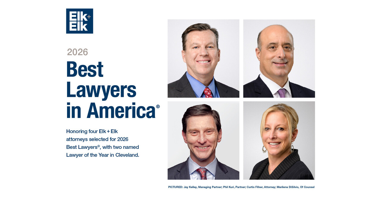Elk + Elk Attorneys Earn Top Distinctions in 2026 Best Lawyers in America, Including Two Lawyer of the Year Awards