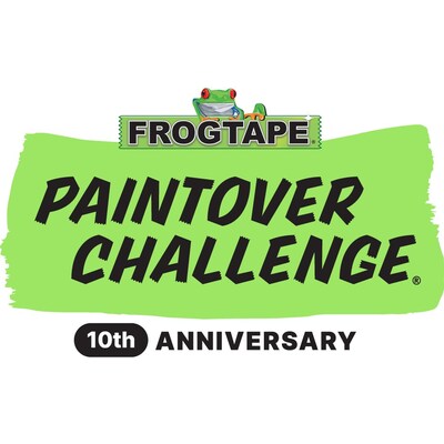 FrogTape® Paintover Challenge® celebrates a decade of colorful creativity