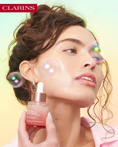 Grace Ann Nader and Clarins Multi Active S