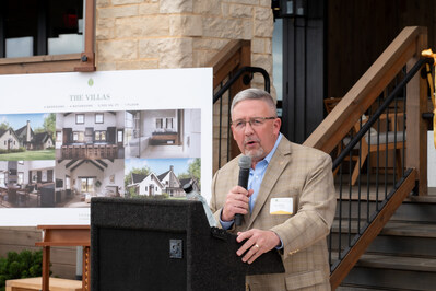 Distinguished stakeholders shared celebratory remarks at the ribbon-cutting of Cutalong at Tributer Resort’s Golf Clubhouse
