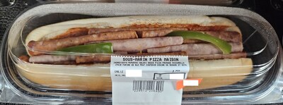 Sous-marin pizza maison (Groupe CNW/Ministère de l'Agriculture, des Pêcheries et de l'Alimentation)