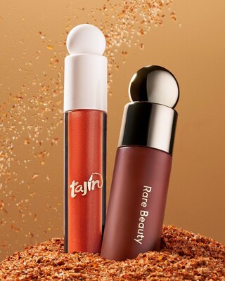 Tajín x Rare Beauty presentan colaboración inspirada en los tonos de Tajín
