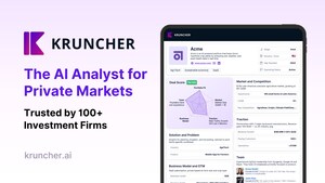 Singapore-Born Kruncher Brings AI Superpowers to Private Market Investors