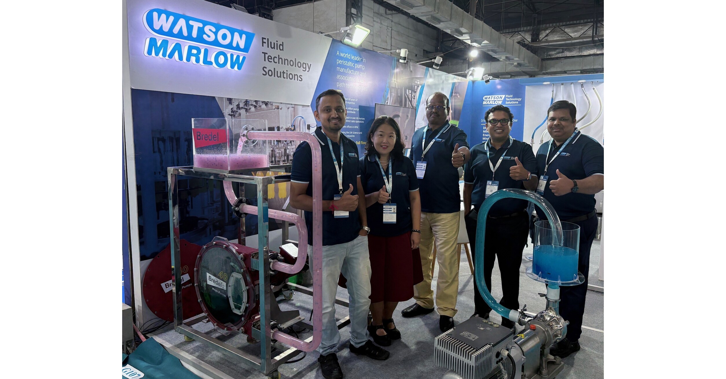 Watson-Marlow Fluid Technology Solutions shares the sustainability benefits of the Bredel CIP pump at Anuga FoodTec India 2025