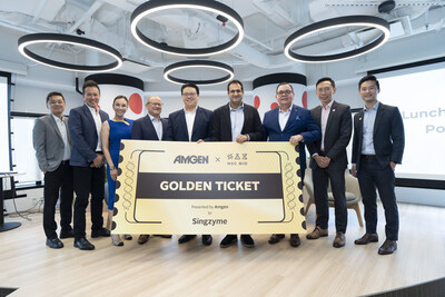 Singzyme wins 2025 Amgen x NSG BioLabs Golden Ticket