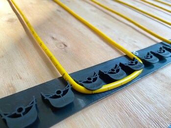 WarmlyYours TempZone Floor Heating Ruler Cable with GripStrips