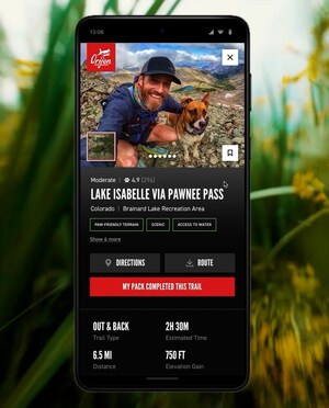 The ORIJEN™ Brand Launches New App to Inspire Outdoor Adventures with Pets