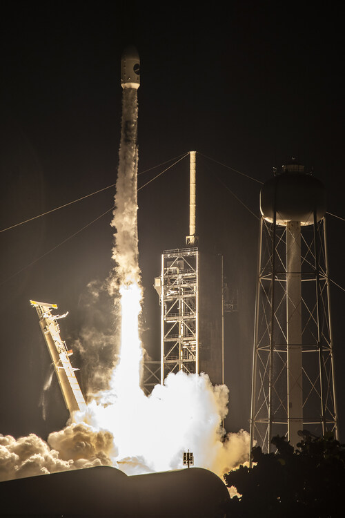 The X-37B launched from Kennedy Space Center, Fla. on August 21 at 11:50 p.m. ET aboard a Falcon 9 rocket, commencing its 8th mission (Photo courtesy of SpaceX)