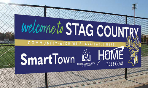 The SmartTown Wi-Fi launch will coincide with the Berkeley Stags’ first home Varsity Football game against the Winter Park Wildcats at Moody Field on Friday, August 29