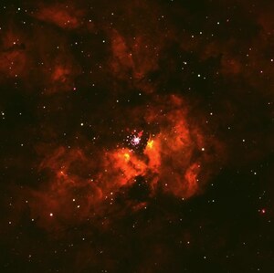 ASTRONOMERS REVEAL MASSIVE BINARY STAR SYSTEM IN MILKY WAY