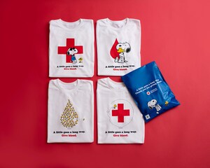 The Viral Red Cross x PEANUTS® T-shirts are back--just in time to celebrate 75 years of Snoopy, smiles, and saving lives