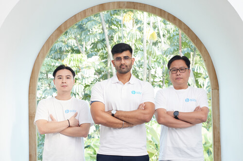 Blitz Founding Team (from left to right): William So (CFO), Saivya Chauhan (CEO), Charles (COO)