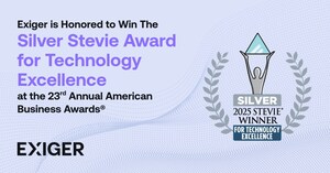 Exiger Wins AI Company of the Year in STEVIE® Awards for Technology Excellence