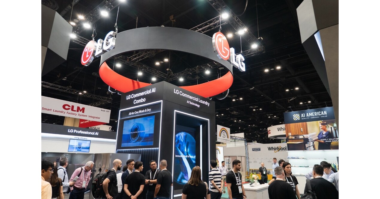 LG SHOWCASES ADVANCED COMMERCIAL LAUNDRY SOLUTIONS AT CLEAN SHOW 2025 LG SHOWCASES ADVANCED COMMERCIAL LAUNDRY SOLUTIONS AT CLEAN SHOW 2025