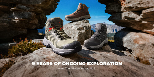 NORTIV 8 marks its 9th anniversary with the debut of the all-new Armadillo 3, an upgraded evolution of its iconic hiking boot, alongside a comprehensive expansion into wide toe box hikers, tactical boots, and next-generation nano composite work gear, reinforcing its commitment to innovation, durability, and performance for adventurers and professionals alike.