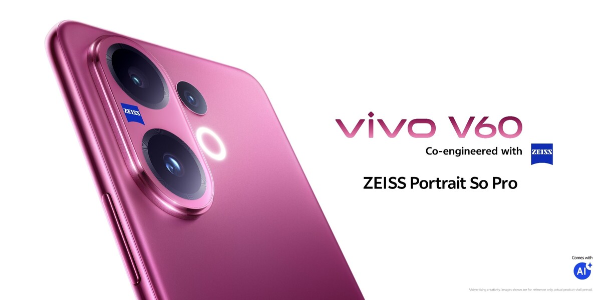 vivo V60 series with ZEISS camera redefines portrait photography