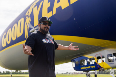 In September and October, Ice Cube concertgoers at select venues in the U.S. will experience the Goodyear Blimp in new and exciting ways. From inside arenas to overheard in the skies, fans attending concerts in Denver, Colorado, San Diego, California, Los Angeles, California and Cleveland, Ohio will be treated to a memorable experience.