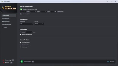 Standard Use Screenshot