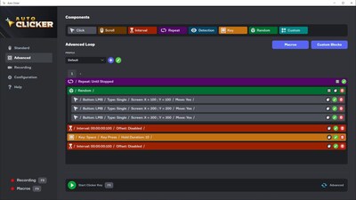 Advanced Use Screenshot