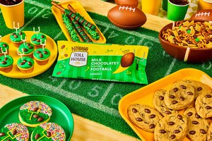 Make Game Day Magic with New NESTLÉ® TOLL HOUSE® Milk Chocolatey Flavored Football Morsels