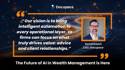 David Knoch quote on vision for AI in wealth manageent