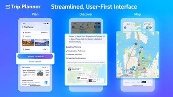 From initial planning, to discovering ideas, to a user-friendly map interface From initial planning, to discovering ideas, to a user-friendly map interface