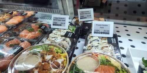 ZKONG ESLs in Sushi Sushi stores