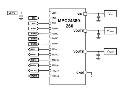 MPC24380典型应用图