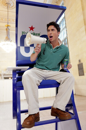 Heineken®0.0 Launches New "0.0 Reasons, 0.0 Judgment" Initiative during the US Open Alongside Nationwide Expansion of Limited-Time L0VE.L0VE Cans