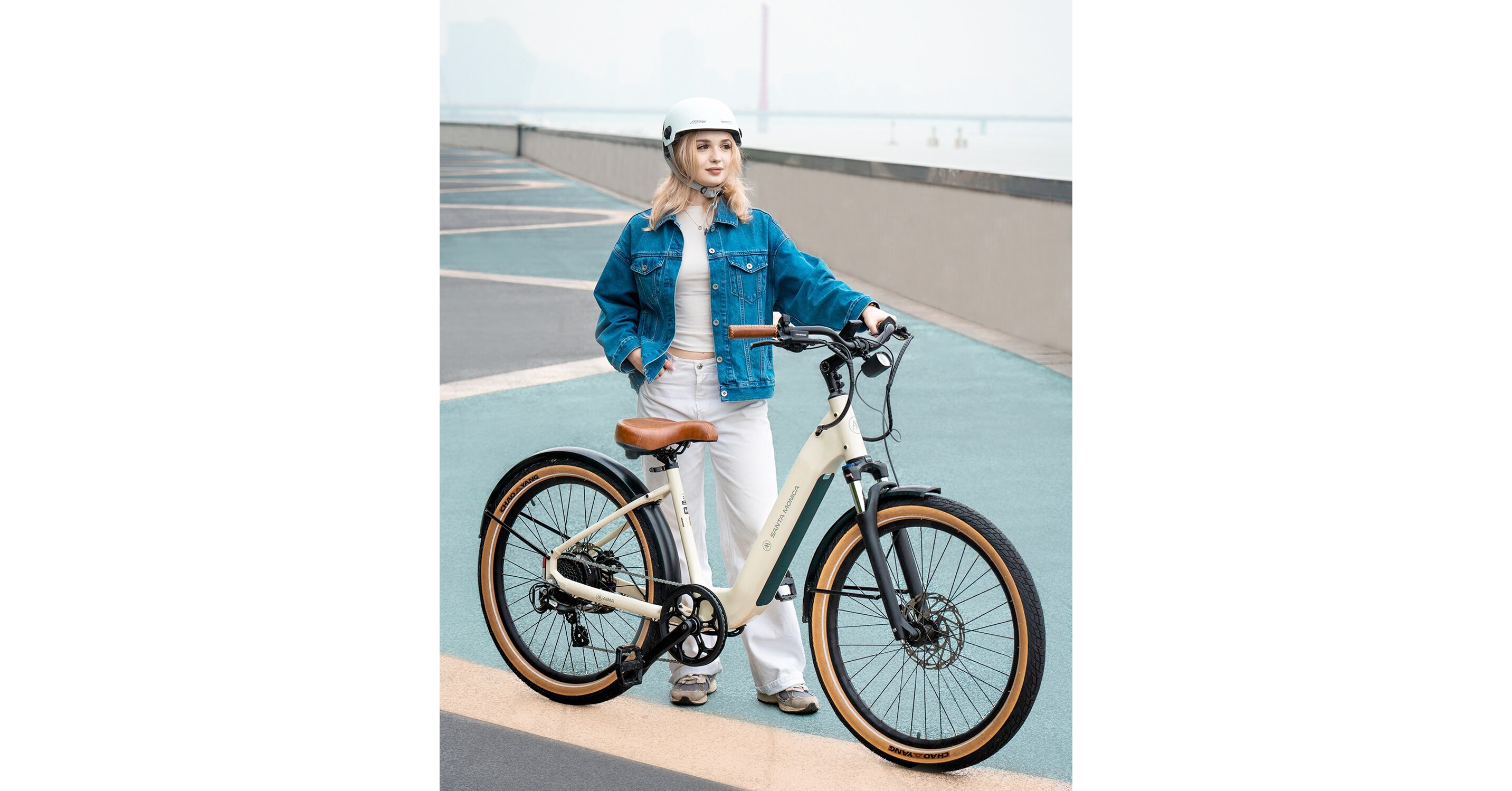 Winning the 2025 Paris DNA Design Award, AIMAs Santa Monica Electric Bike Empowers E-bike Upgrade