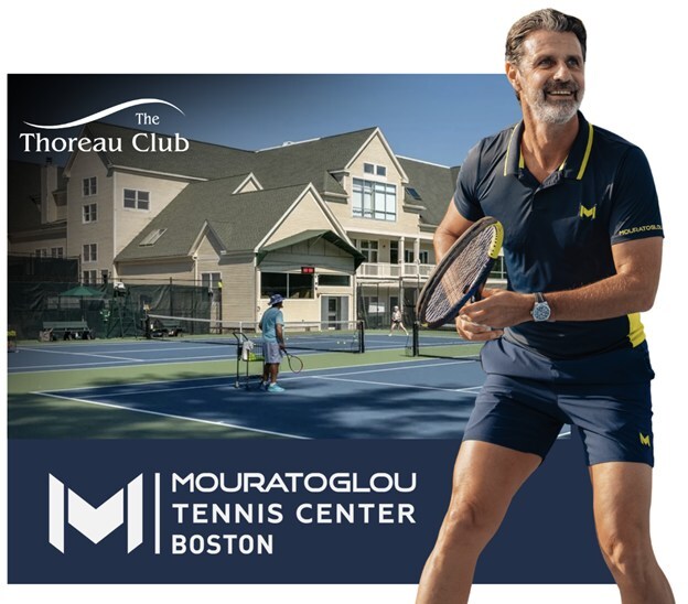 THE THOREAU CLUB BECOMES EXCLUSIVE NEW ENGLAND PARTNER OF THE PRESTIGIOUS MOURATOGLOU TENNIS CENTER