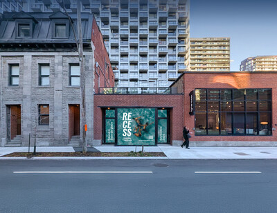 Starting September 20, Montréal will welcome RECESS, the very first social thermal station in Québec. Located on Young Street, in the heart of Griffintown, RECESS will offer a unique experience combining thermotherapy, social connection, and immersive art. (CNW Group/RECESS)