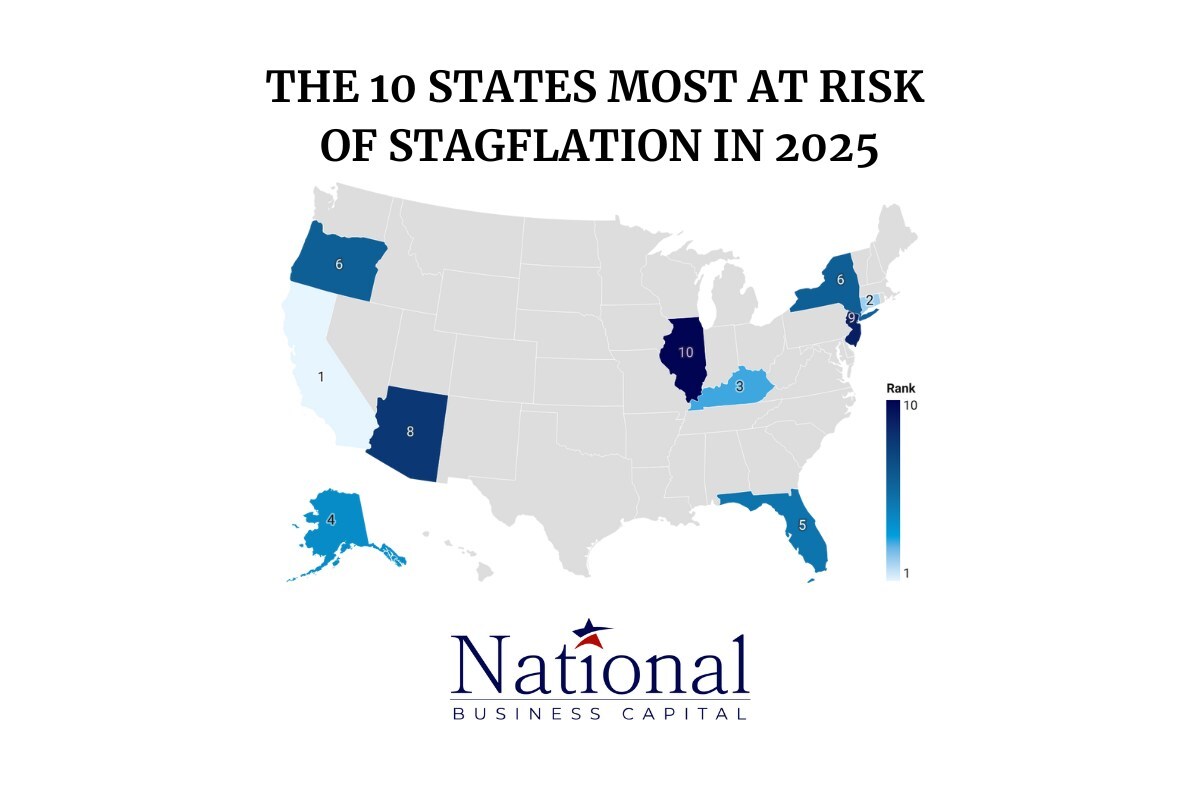 The 10 States Most in Danger of Entering Stagflation in 2025