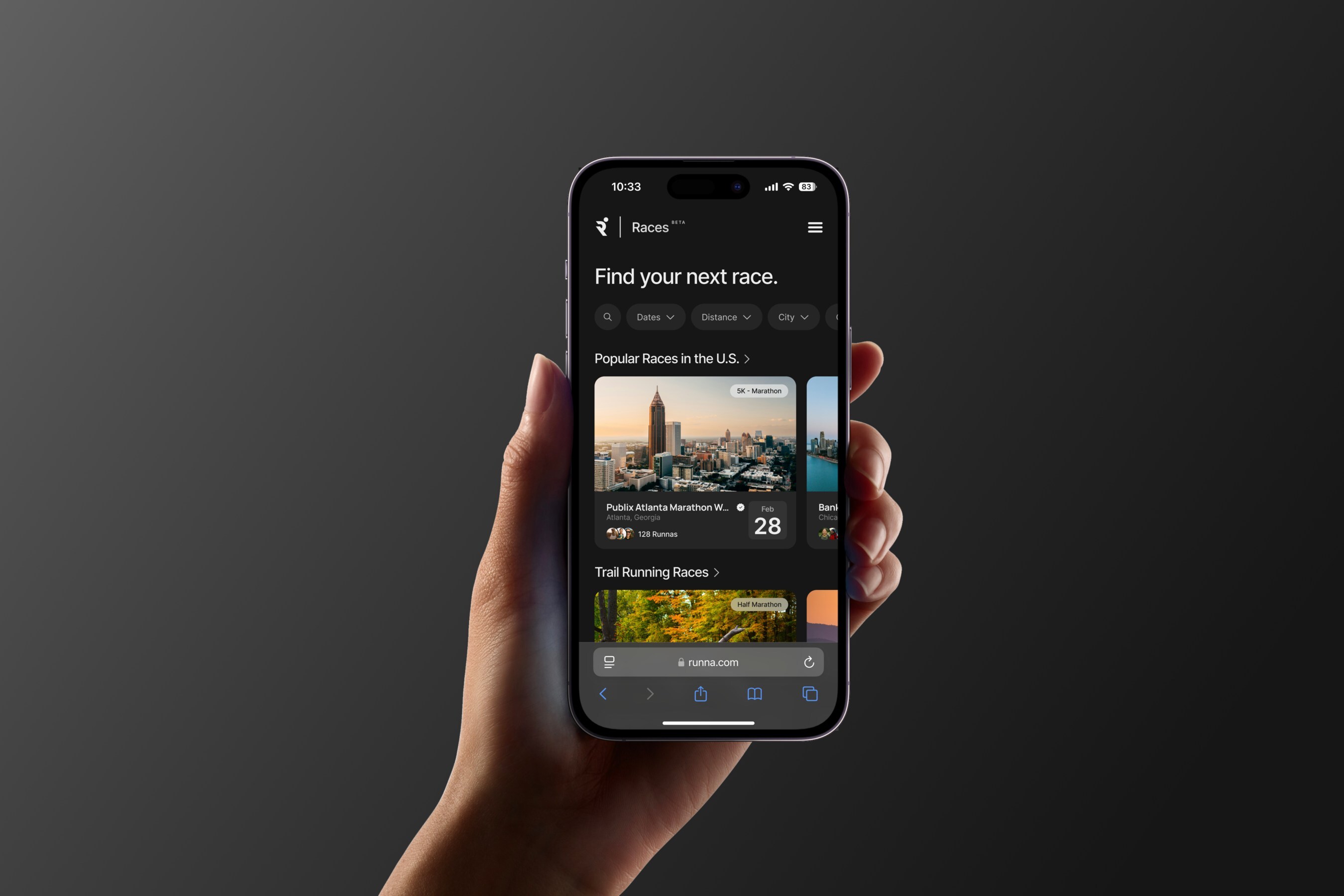 Runna Launches Races by Runna, A Faster, Personalised Way to Find Your Next Race