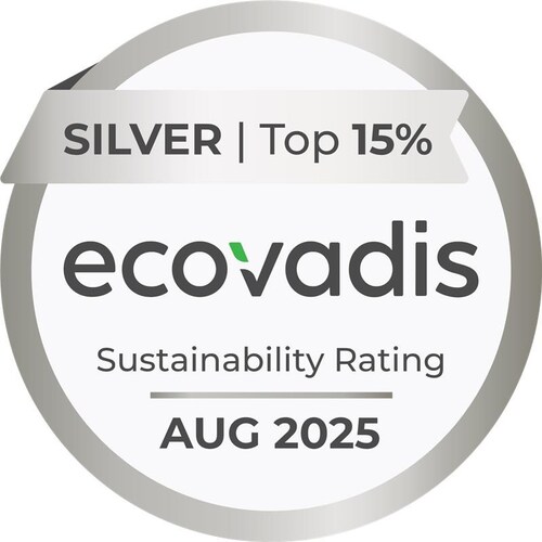 EcoVadis awards eschbach their Silver Certification, the global standard for business sustainability ratings.