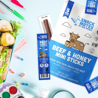 New Primal Expands Its Popular Snack Mates Line with New Beef