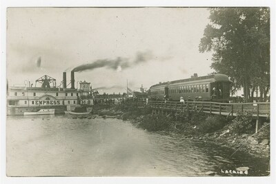 Quai de la 34e Avenue à Lachine (1913) - Source BAnQ (Groupe CNW/Arrondissement Lachine (Ville de Montréal))